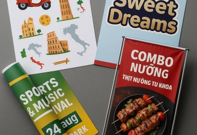 Cắt bế decal tem nhãn sản phẩm – Những lưu ý quan trọng