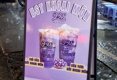 POSM cho ngành F&B – Thu hút thực khách hiệu quả