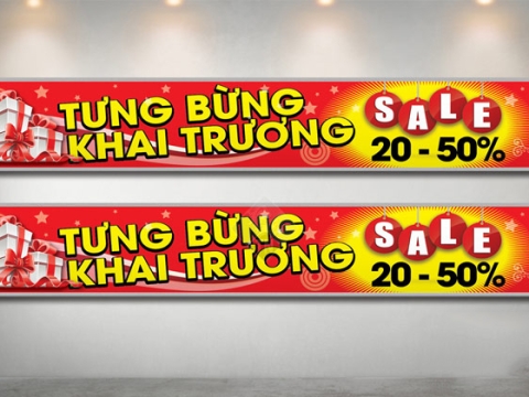 Địa điểm in băng rôn nhanh và chất lượng tại TPHCM